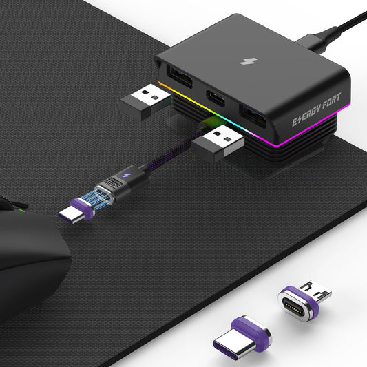 USB-C vs Micro-USB magnetic mouse charging dock guide