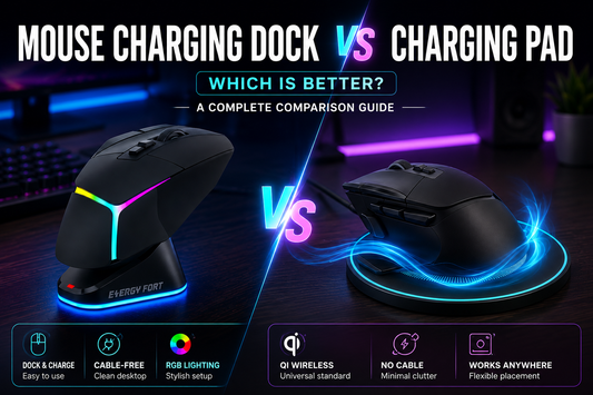 Mouse Charging Dock vs Charging Pad: Which Is Better?