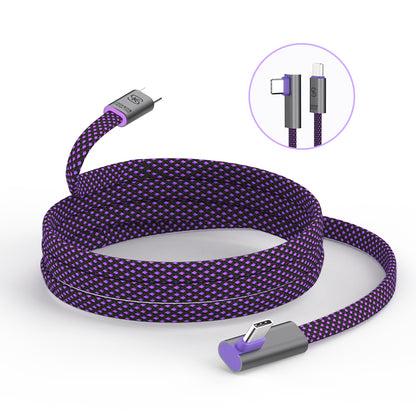 EnergyFort 240W L-shaped USB-C cable in 1.2 meter length