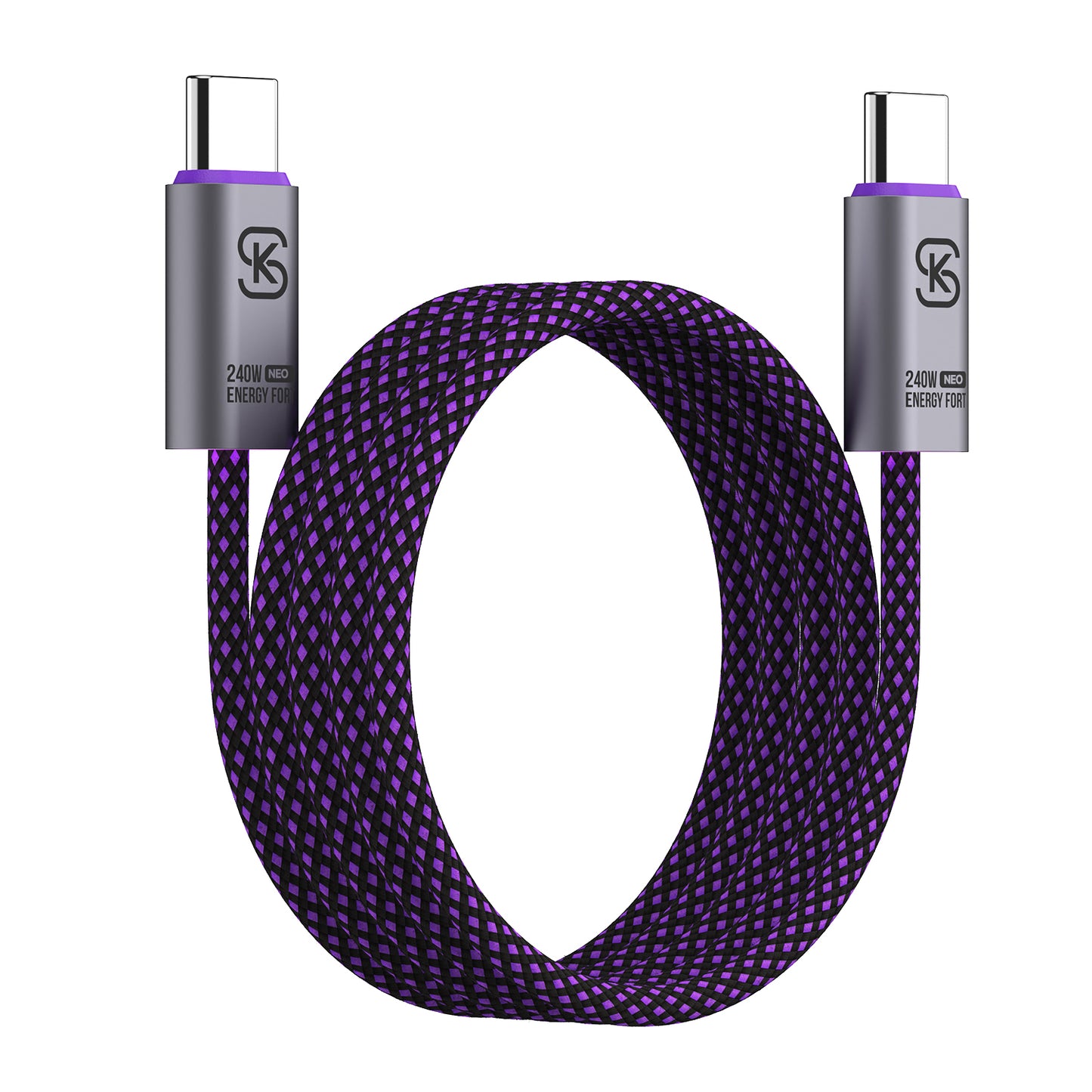 EnergyFort 240W USB-C to USB-C Fast Charging Cable