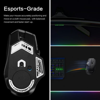EnergyFort Glass Mouse Skates for Logitech G502 X Series | Gaming Mouse Feet