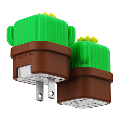 EnergyFort 33W GaN USB-C Charger with Cute Silicone Cover for everyday USB-C charging - usage scene image