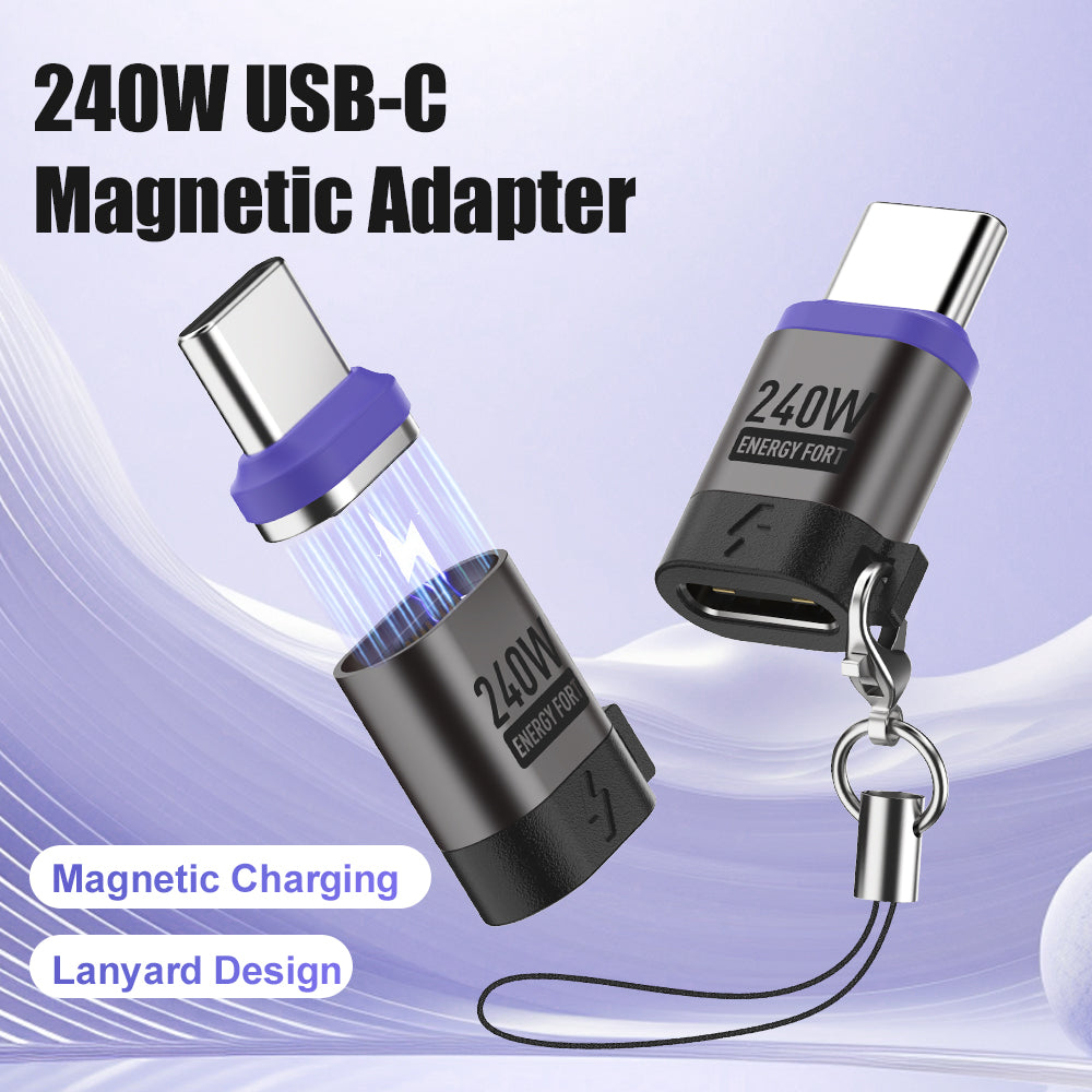 EnergyFort 240W USB-C Magnetic Adapter for USB-C Devices for magnetic wired USB-C connection - detail image