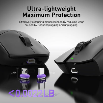 EnergyFort Magnetic Mouse Charging Dock for Logitech and Razer Wireless Mice for Logitech and Razer wireless mouse charging - feature image