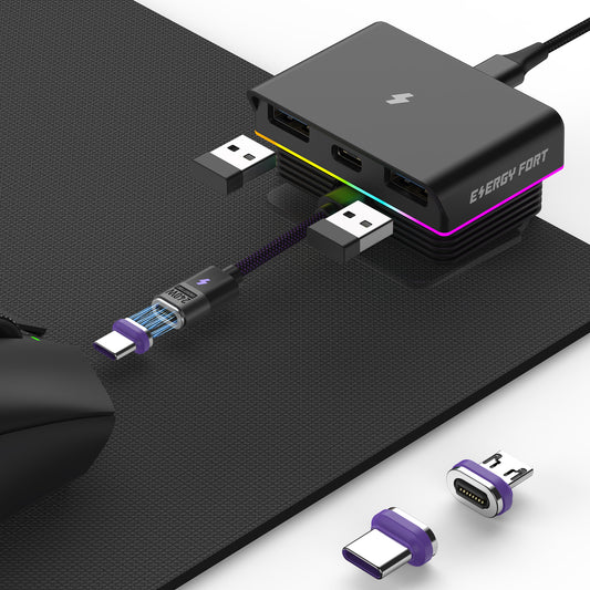 EnergyFort Magnetic Mouse Charging Dock for Logitech and Razer Wireless Mice for Logitech and Razer wireless mouse charging - main product image