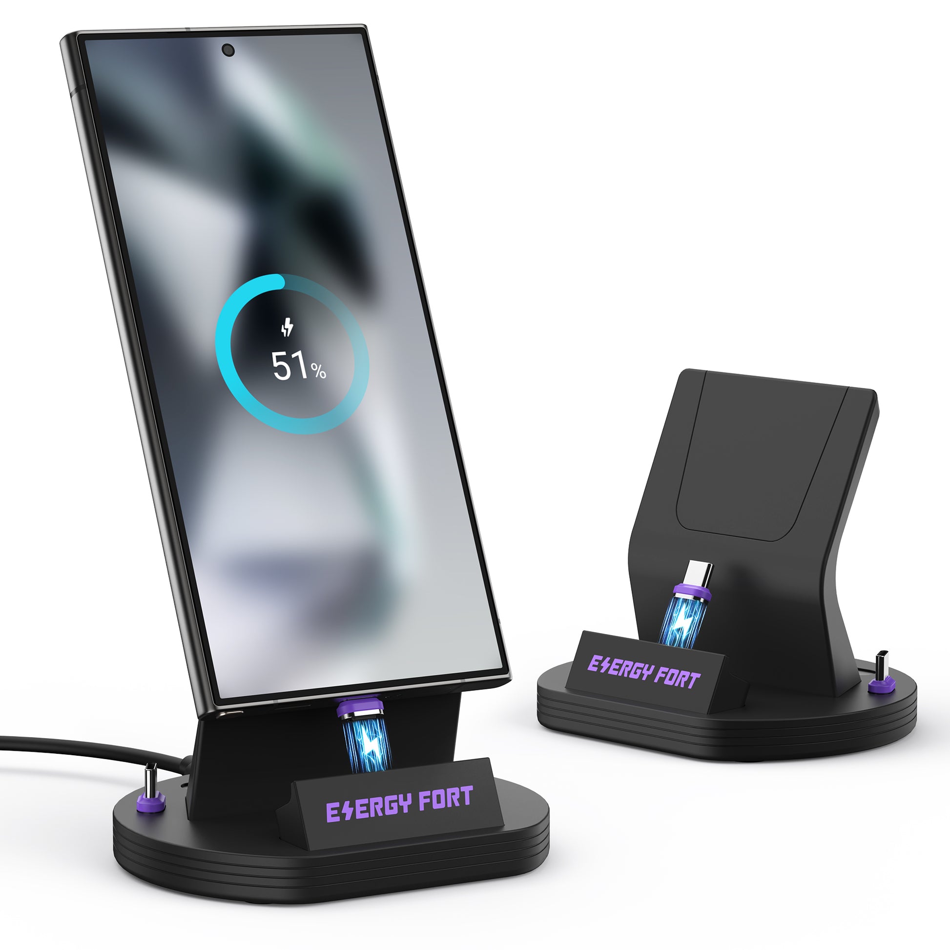 EnergyFort 240W Magnetic Fast Charging Dock for upright magnetic wired charging - main product image