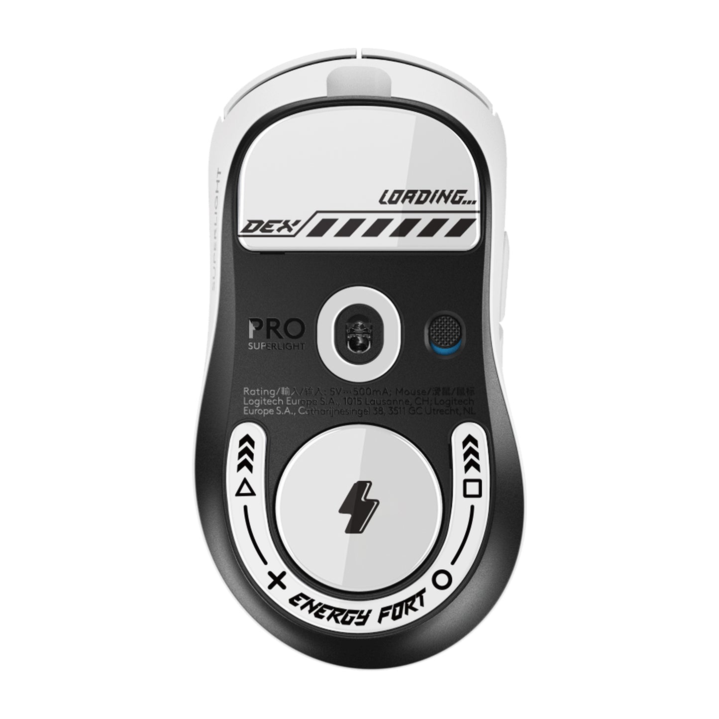 EnergyFort Glass Mouse Skates for Logitech G PRO X SUPERLIGHT 2 DEX | Gaming Mouse Feet