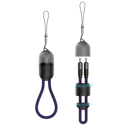 EnergyFort Neo Capsule 240W USB-C Short Cable Organizer Set