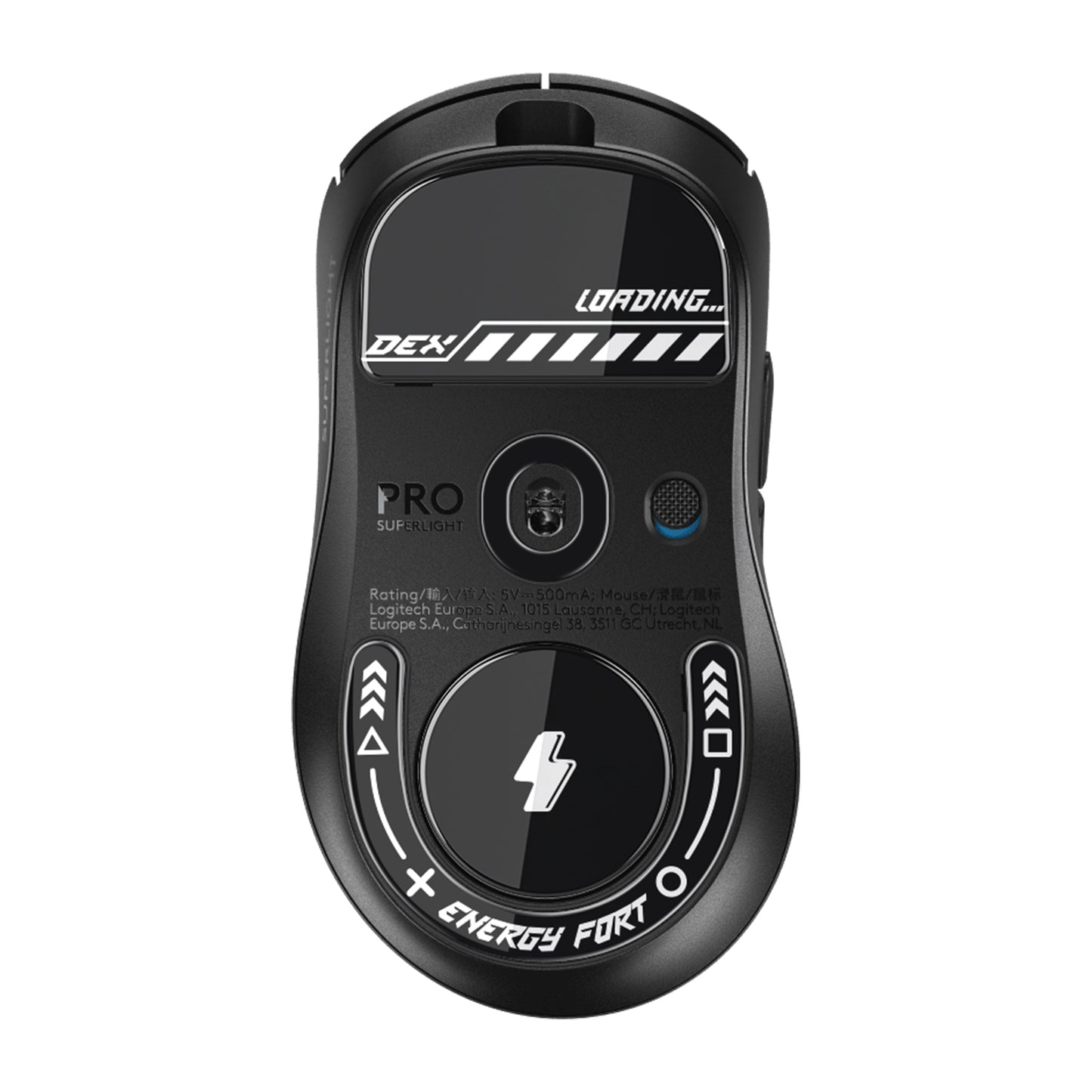 EnergyFort Glass Mouse Skates for Logitech G PRO X SUPERLIGHT 2 DEX | Gaming Mouse Feet