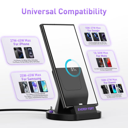 EnergyFort 240W Magnetic Fast Charging Dock for upright magnetic wired charging - feature image