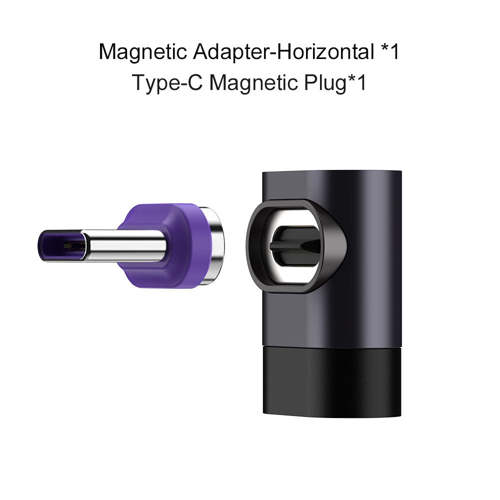 EnergyFort 240W Magnetic 90° Right-Angle USB-C Adapter