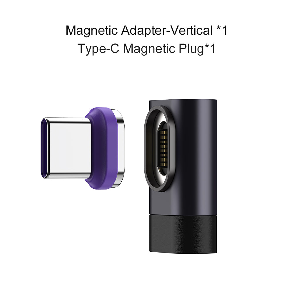 EnergyFort 240W Magnetic 90° Right-Angle USB-C Adapter