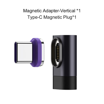 EnergyFort 240W Magnetic 90° Right-Angle USB-C Adapter