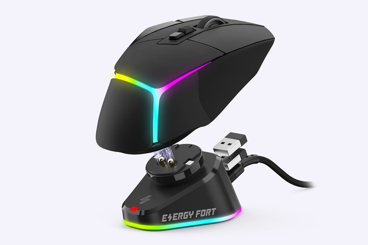 EnergyFort gaming desk power