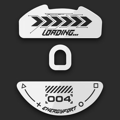 EnergyFort Glass Mouse Skates for Razer DeathAdder V4 Pro | Ultra Smooth Gaming Mouse Feet
