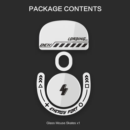 EnergyFort Glass Mouse Skates for Logitech G PRO X SUPERLIGHT 2 DEX | Gaming Mouse Feet