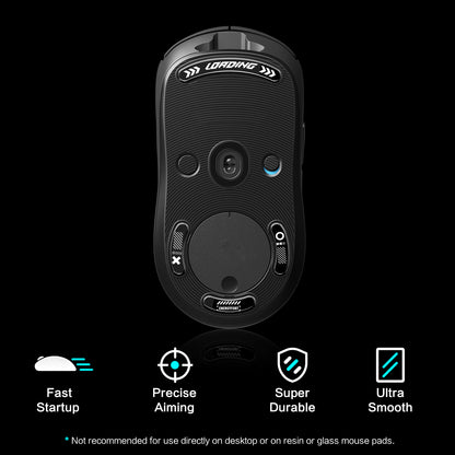 EnergyFort Glass Mouse Skates for Logitech G PRO Wireless / G PRO 2 LIGHTSPEED | Gaming Mouse Feet