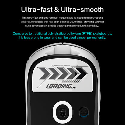 EnergyFort Glass Mouse Skates for Logitech G PRO X SUPERLIGHT | Gaming Mouse Feet