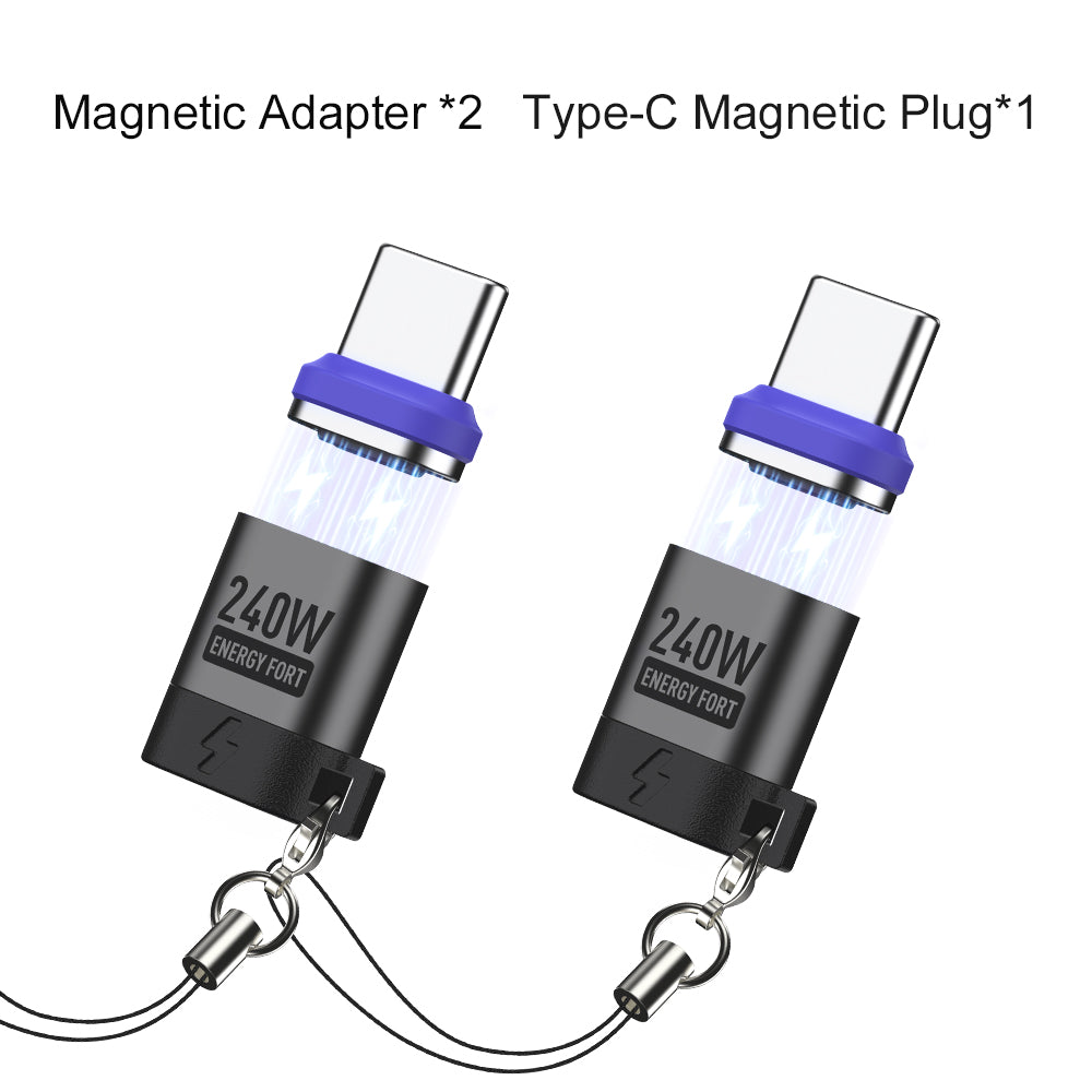 EnergyFort 240W USB-C Magnetic Adapter for USB-C Devices