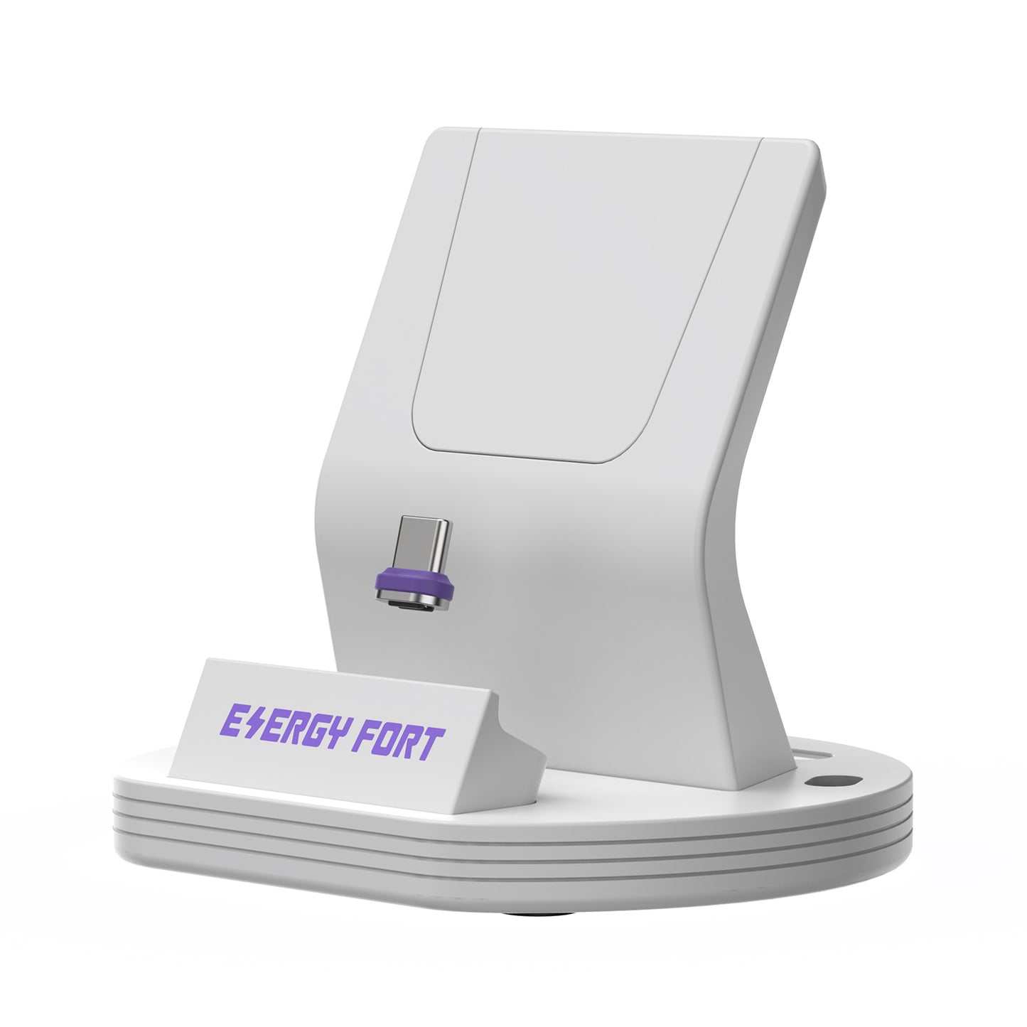 EnergyFort 240W Magnetic Fast Charging Dock for upright magnetic wired charging - usage scene image