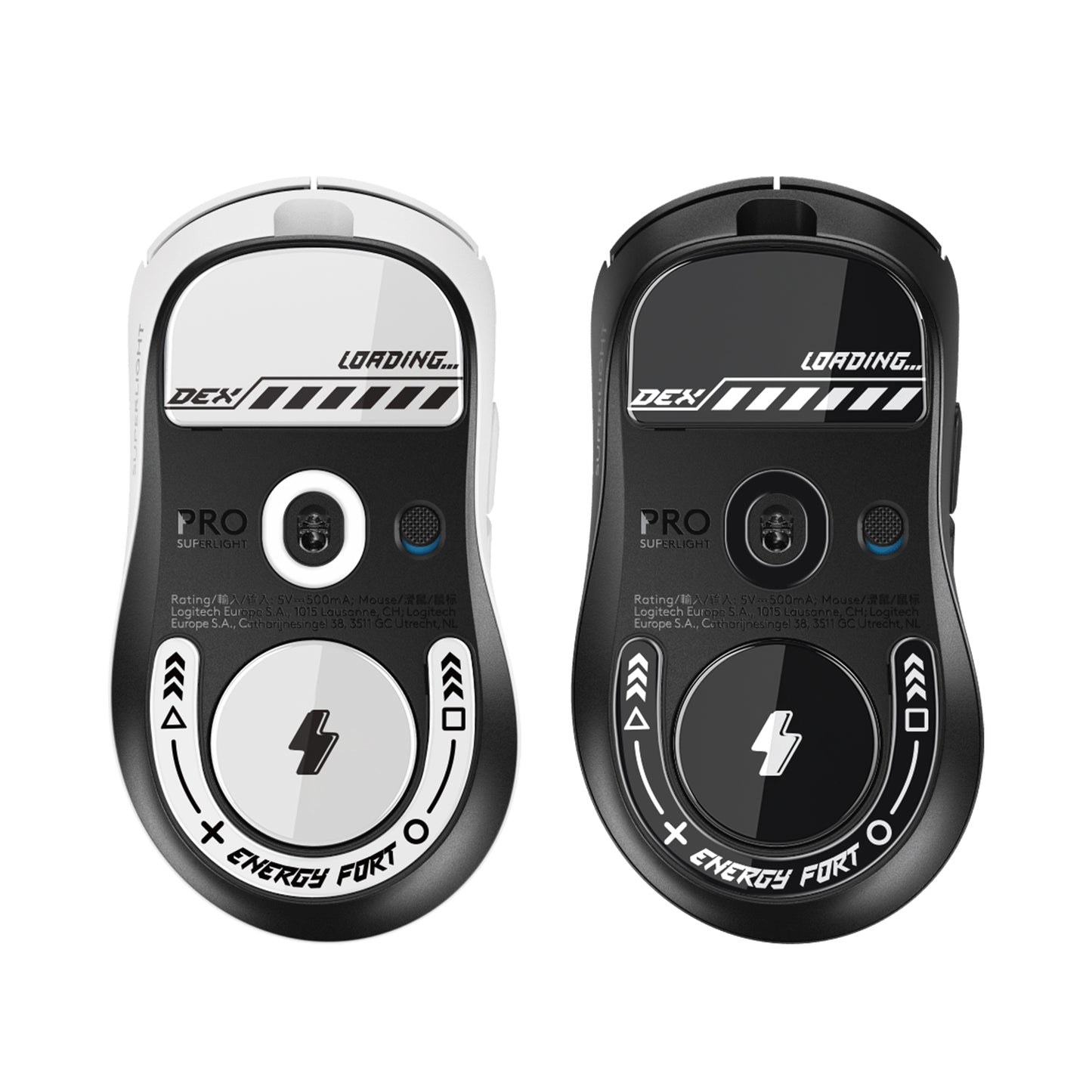 EnergyFort Glass Mouse Skates for Logitech G PRO X SUPERLIGHT 2 DEX | Gaming Mouse Feet