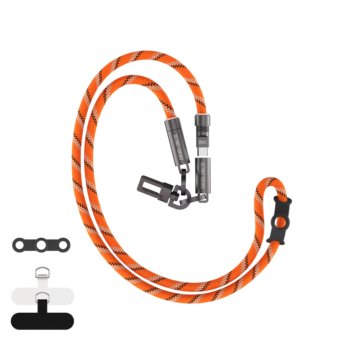 EnergyFort SnapLoop 240W USB-C Neck & Crossbody Charging Cable