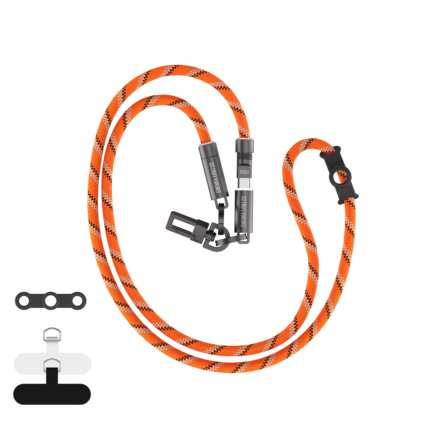 EnergyFort SnapLoop 240W USB-C Neck & Crossbody Charging Cable