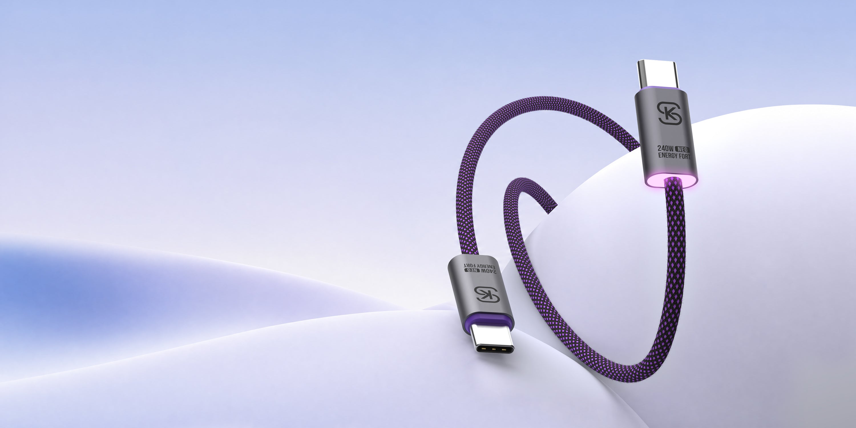 EnergyFort 240W USB-C to USB-C Fast Charging Cable