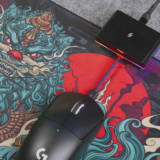 EnergyFort Magnetic Mouse Charging Dock for Logitech and Razer Wireless Mice